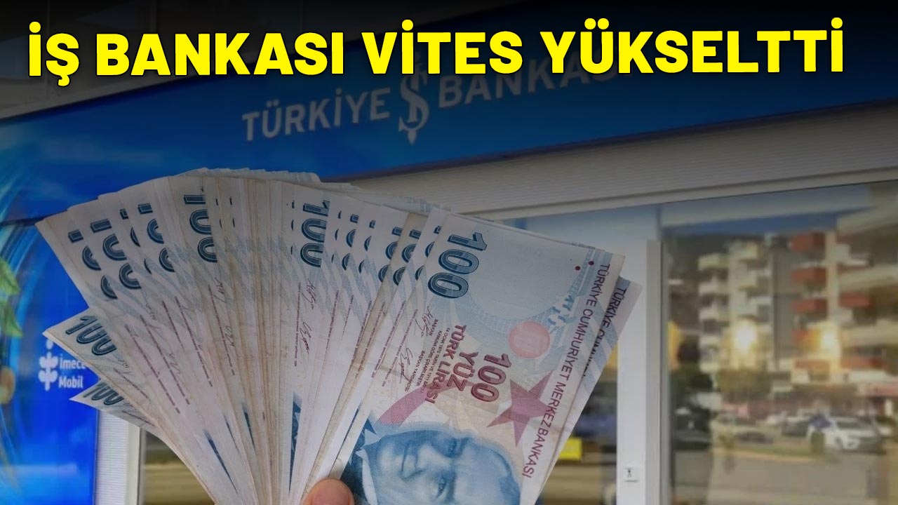 İŞ BANKASI VİTES YÜKSELTTİ: 4A-4B-4C emeklisi bayram gelmeden bayram edecek! İşte o rakam...