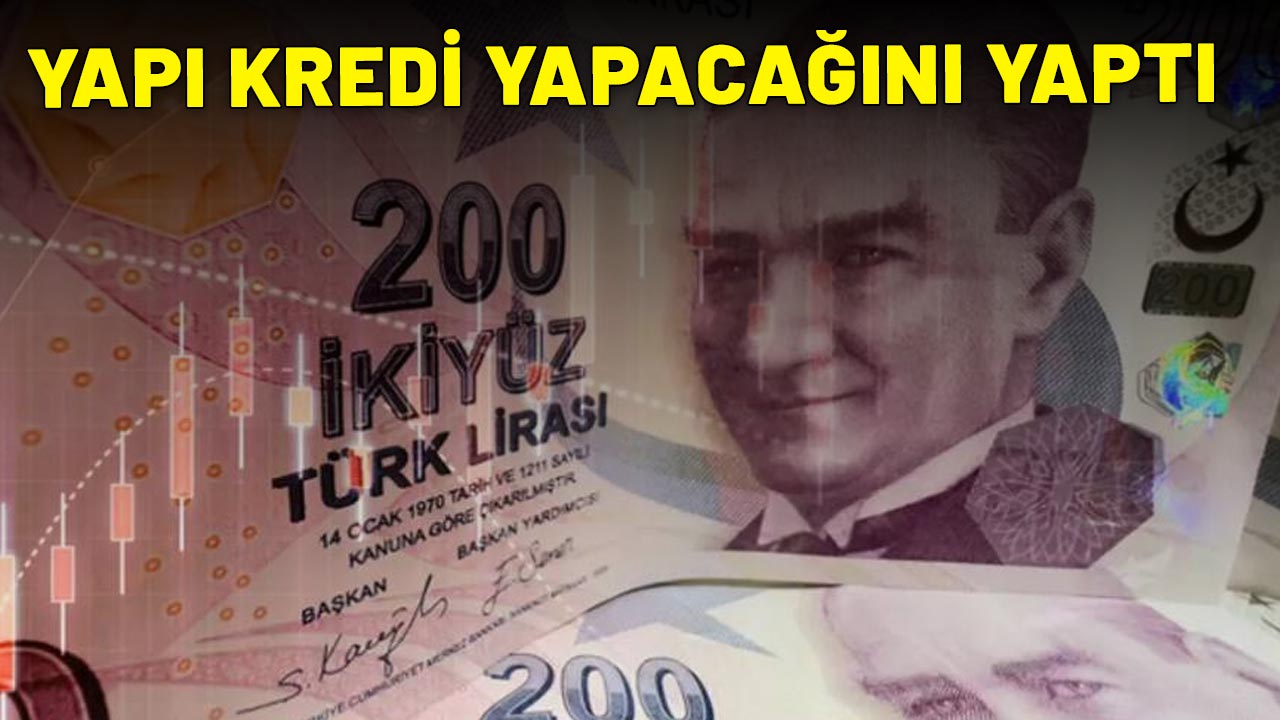 YAPI KREDİ YAPACAĞINI YAPTI: 20.000 TL nakit hemen cüzdanda!