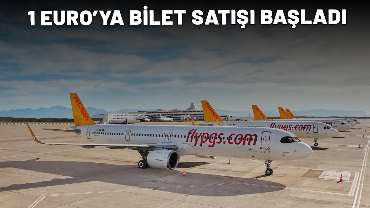 SEYAHAT ETMEK İSTEYENLER ELİNİZİ ÇABUK TUTUN: 1 Euro'ya bilet satışı başladı!