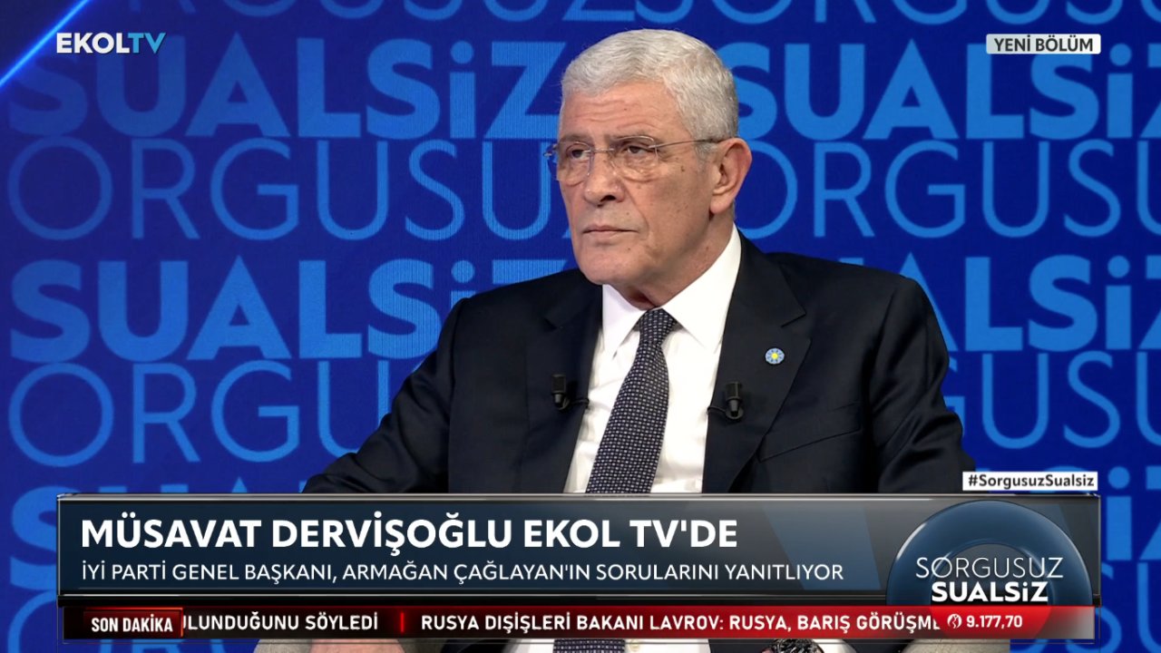 Müsavat Dervişoğlu Ekol TV’de açıkladı! "Türkiye için tehlikeli olacak"