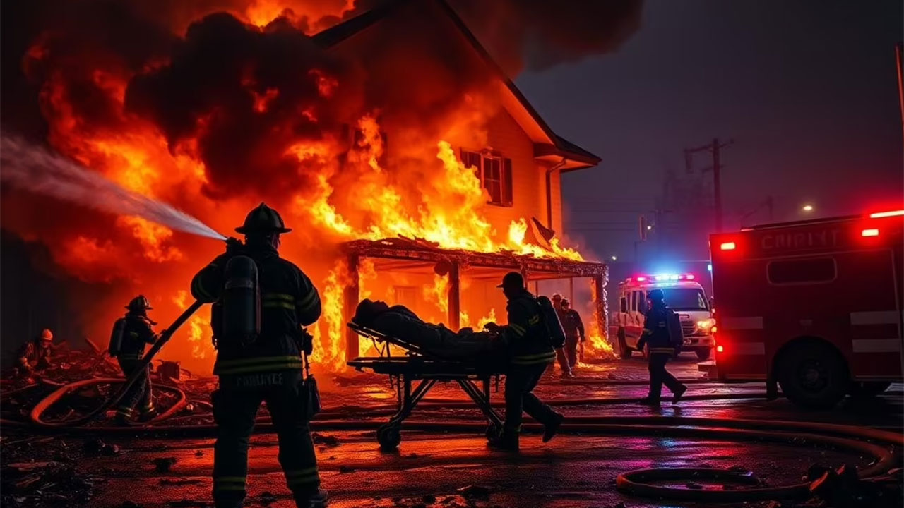 Rehabilitasyon merkezinde yangın faciası: 12 kişi yaşamını yitirdi