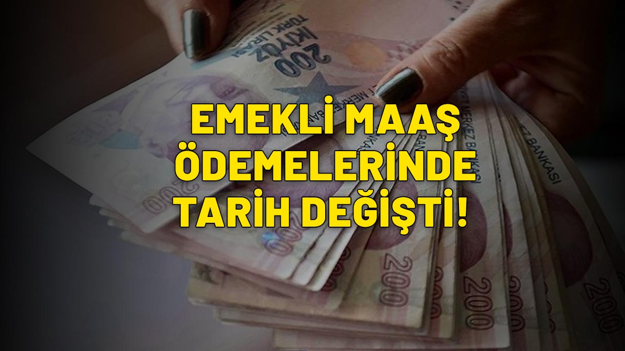 EMEKLİYE HABER GELDİ: Maaş ödeme tarihleri değişti! İşte yeni takvim...