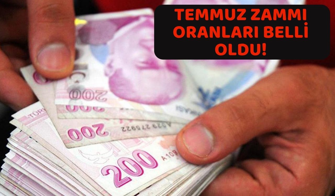 TEMMUZ ZAMMINDA RAKAMLAR BELLİ OLDU: Bağ-Kur ve SSK emekli zam oranlarında son durum ne?