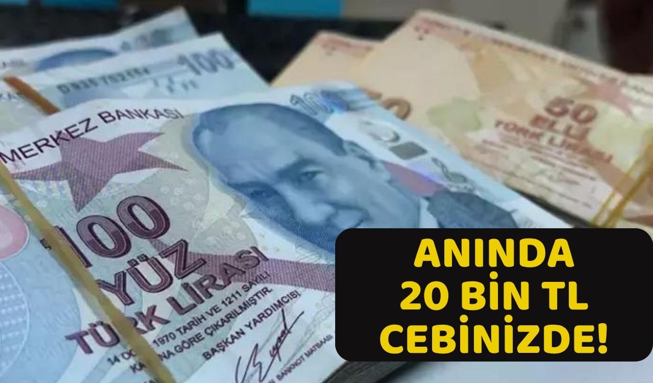 BANKADAN BAYRAM HARÇLIĞI OLUŞTURACAK MÜJDE: Hesabı olana anında 20 bin TL ödenecek!