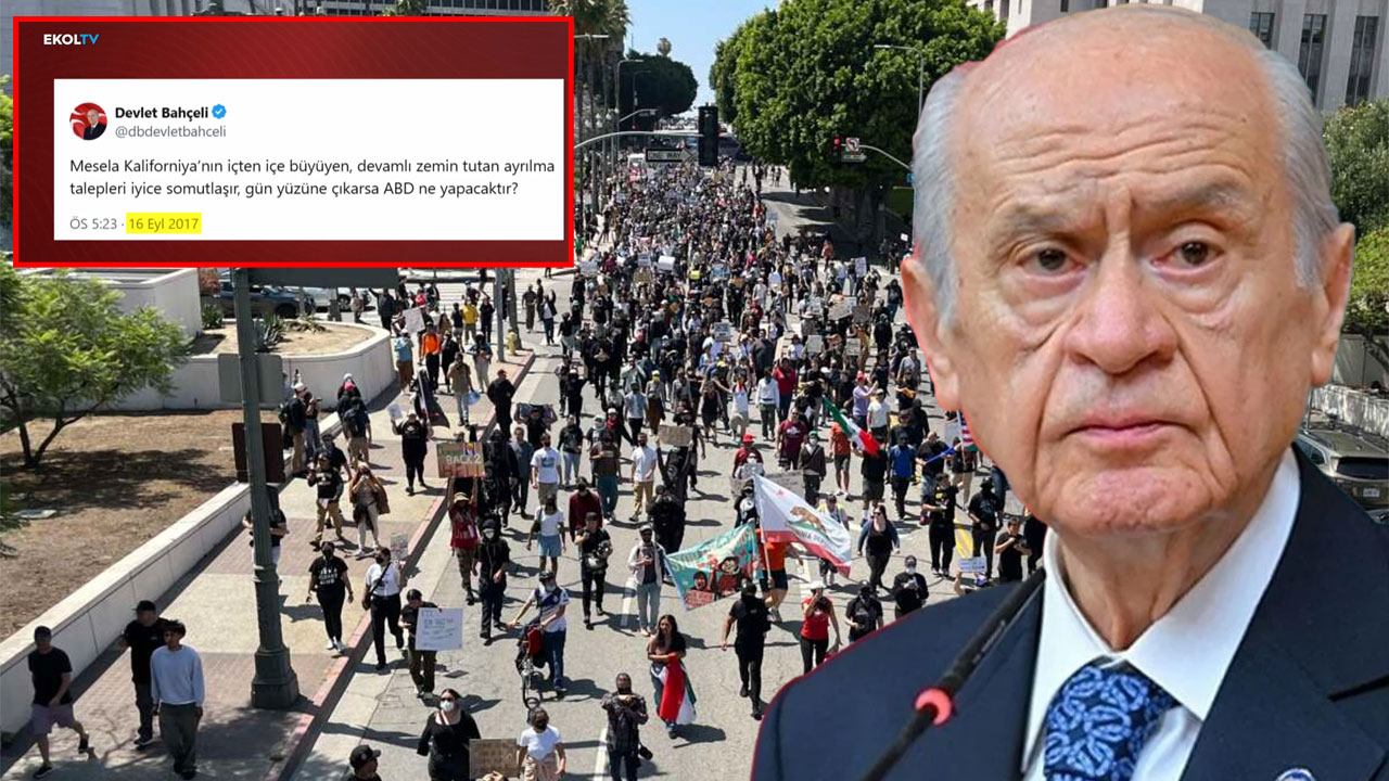 ABD'de yaşanan gerilimi MHP lideri Bahçeli 2017'de yaptığı açıklamayla öngörmüştü: O sözler gündemde