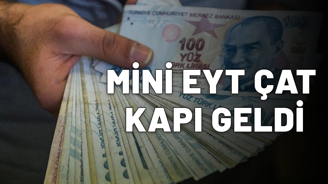 MİNİ EYT ÇAT KAPI GELDİ: 40,41 ve 42 yaşındakileri emeklilik vurdu!
