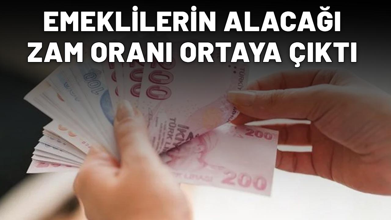 EMEKLİLERİN ALACAĞI ZAM ORTAYA ÇIKTI: En düşük emekli maaşı...