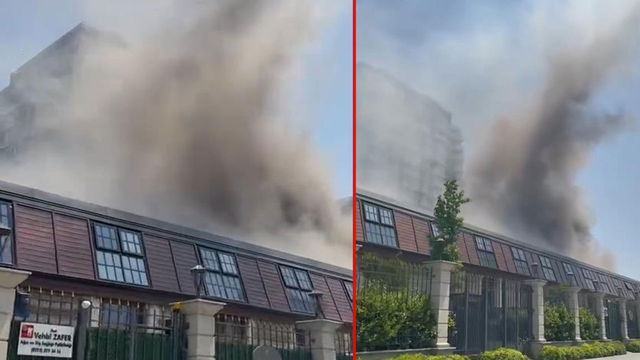 Fişekhane'de yangın paniği: Çok sayıda ekip sevk edildi