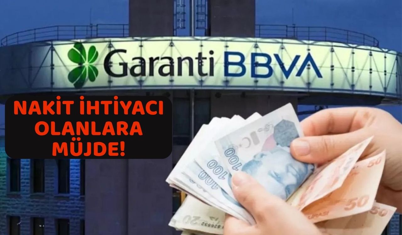 20 BİN TL ANINDA HESABINIZA GEÇECEK: Garanti BBVA'dan mest edecek hamle geldi!