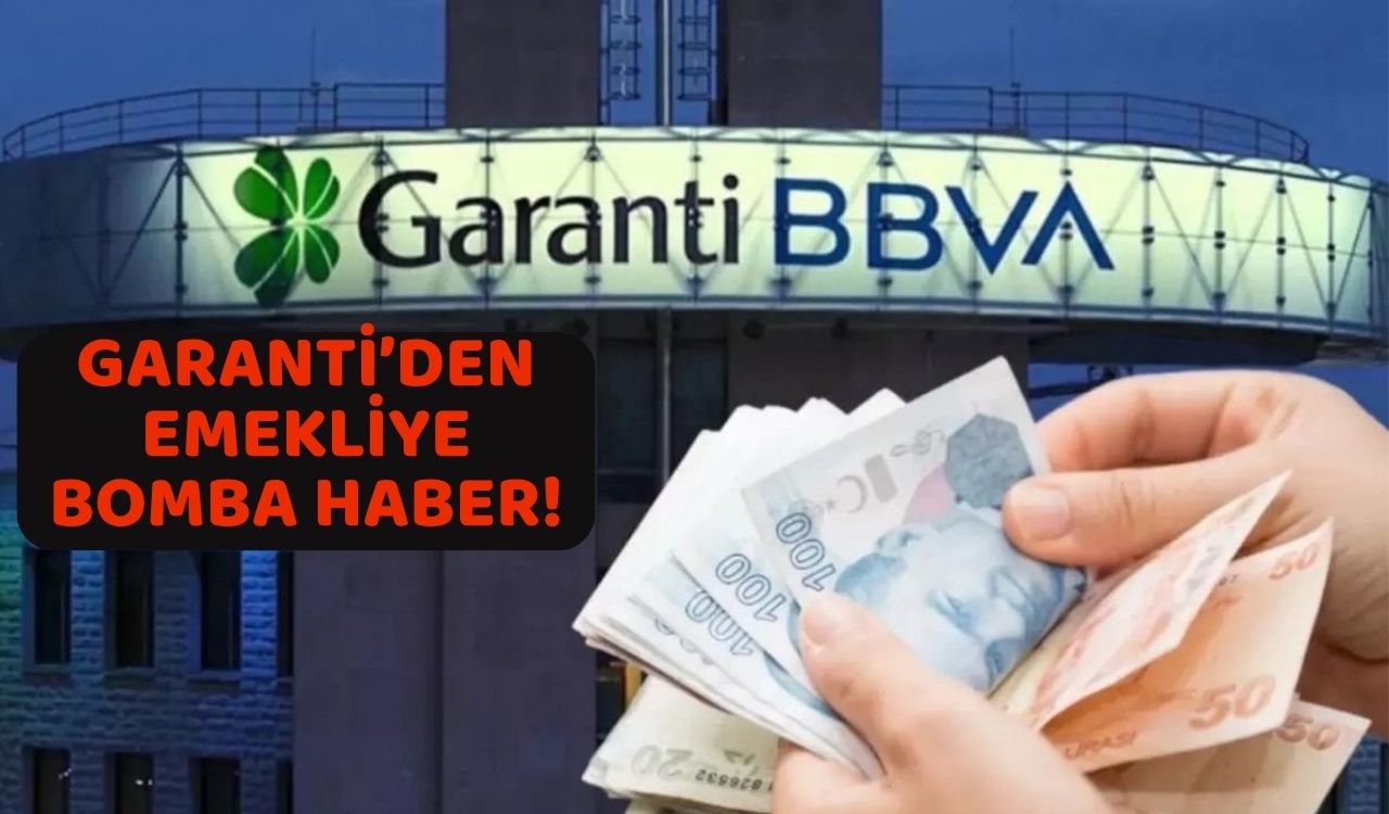 EMEKLİLER BU HABERE BAYRAM EDECEK: Garanti BBVA Haziran ayı promosyon rakamlarını güncelledi. Garanti BBVA promosyonu ne kadar?