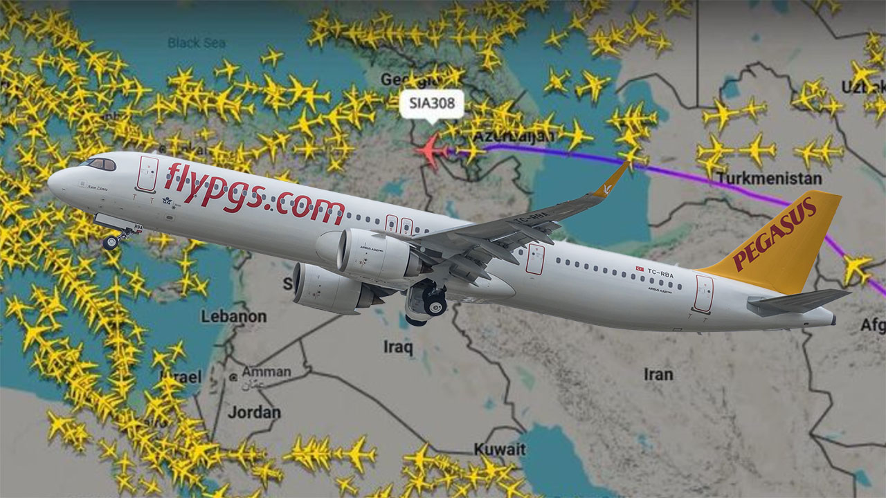 Pegasus’un 7 uçağı İran ve Irak’ta mahsur kaldı: Uçuş ekipleri Türkiye’ye getirildi