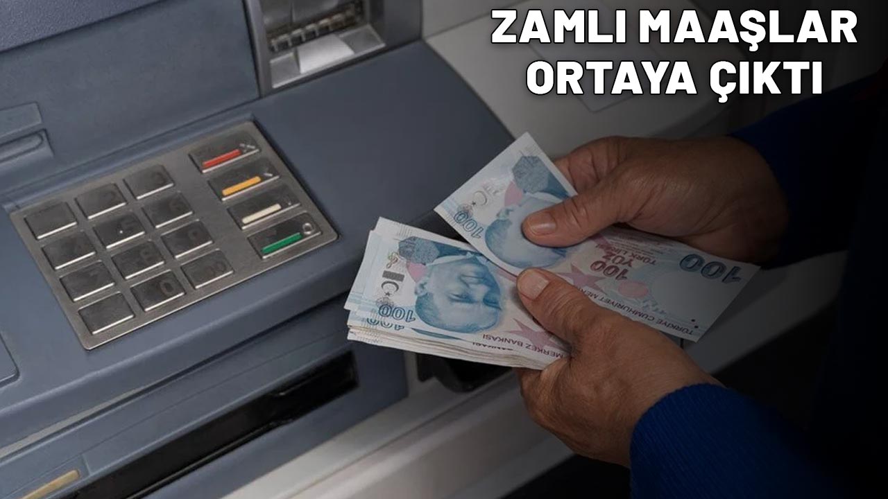 GÖZLER MEMUR VE EMEKLİ MAAŞLARINDA: Zamlı maaşlar ortaya çıktı!