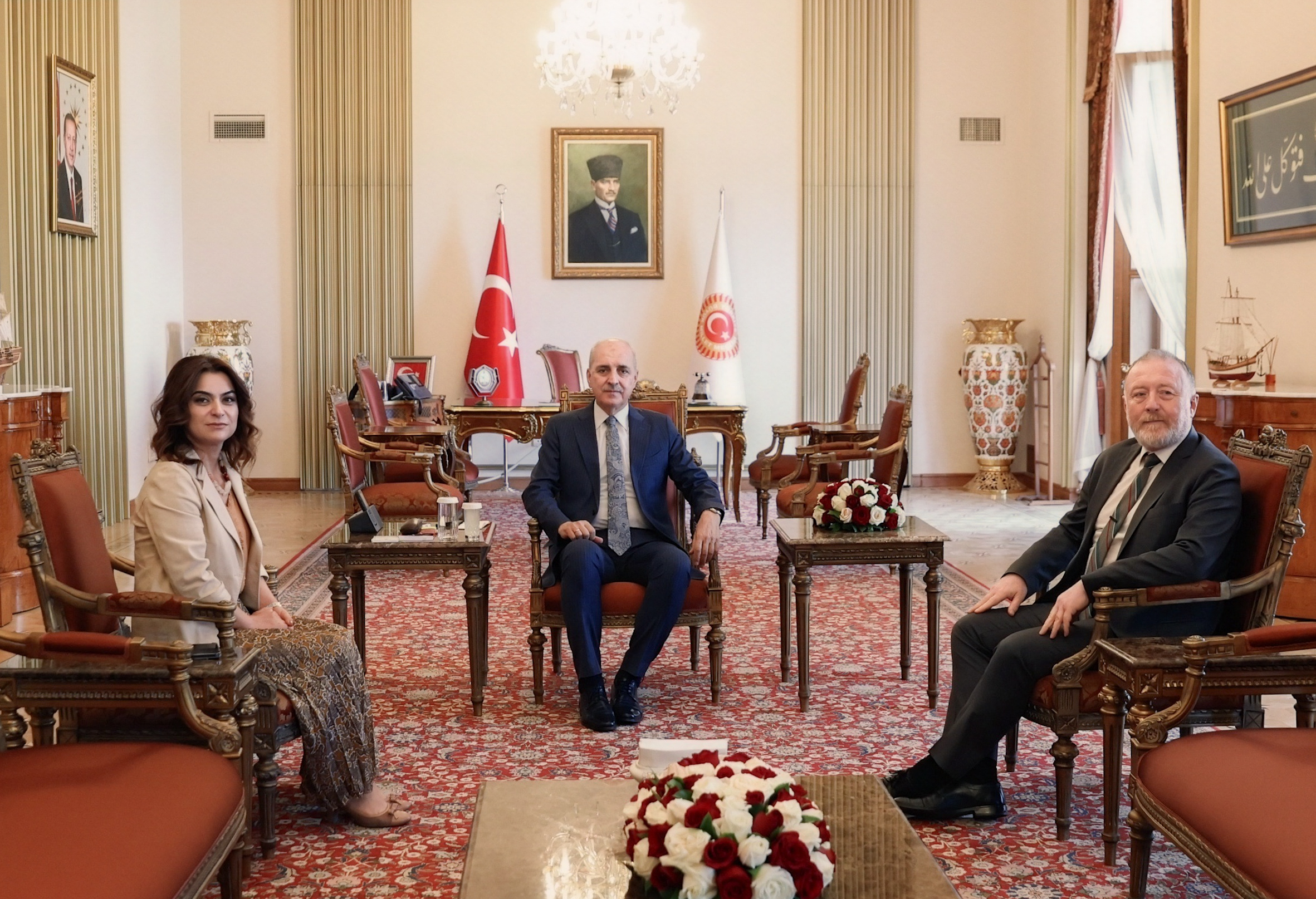Numan Kurtulmuş, DEM Parti'yi kabul etti!