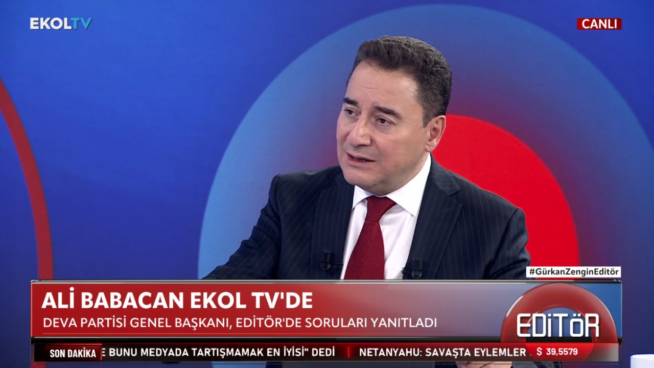 Ali Babacan: CHP ile aynı masada oturmamız bizi olumsuz etkiledi