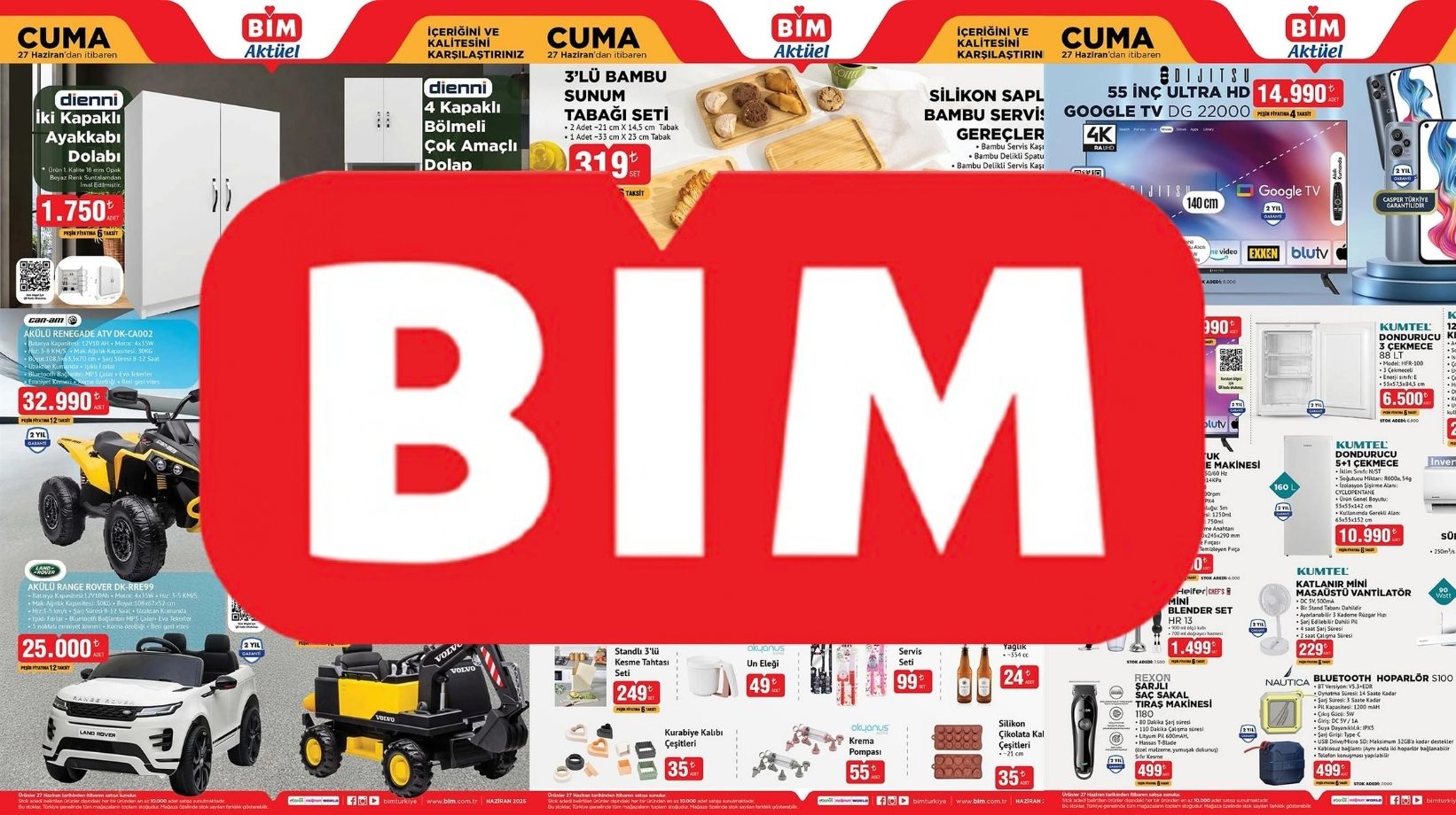 BİM'E VALİZ ÇEŞİTLERİ VE İKİ KAPAKLI AYAKKABI DOLABI GELİYOR: BİM 27 Haziran indirim kataloğu yayınlandı!