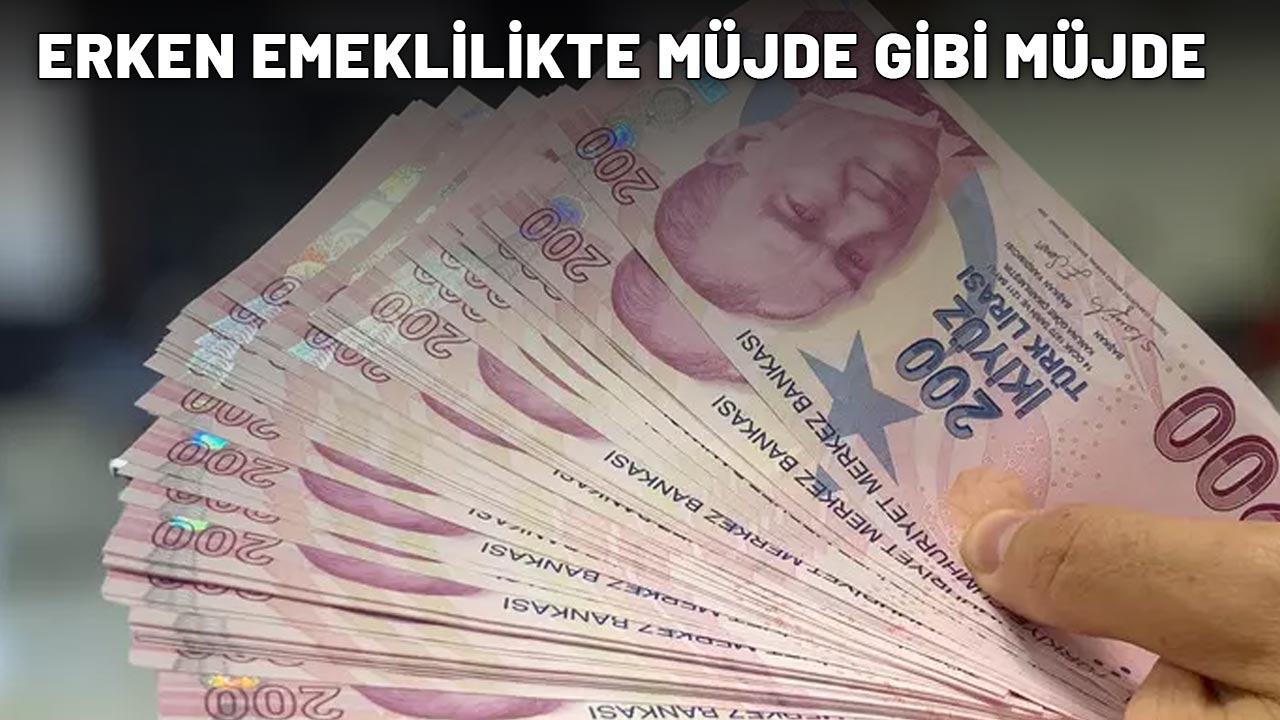 ERKEN EMEKLİLİKTE MÜJDE GİBİ MÜJDE: SGK bu listede olanları erkenden emekli ediyor!