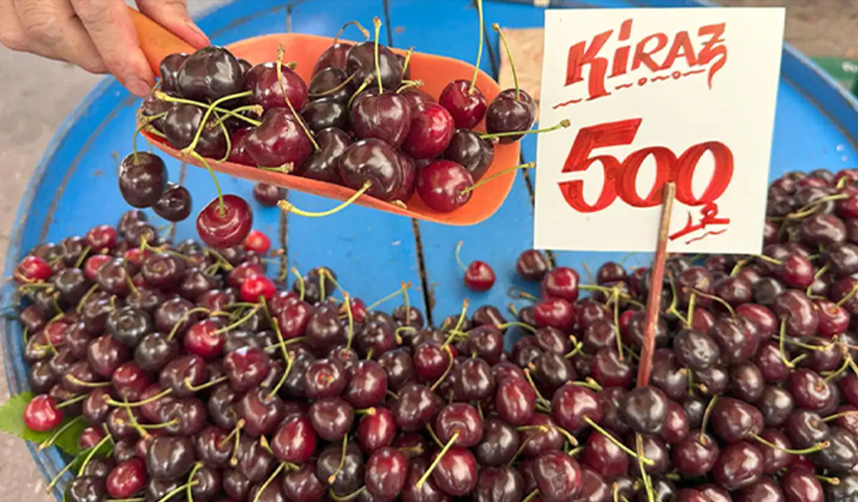 Kırmızı altın: Kiraz! Tanesi 14 lira oldu!