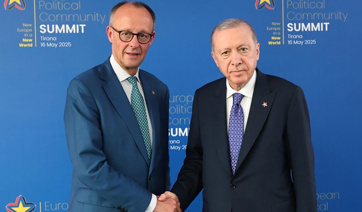 Merz'den Cumhurbaşkanı Erdoğan'a teşekkür!