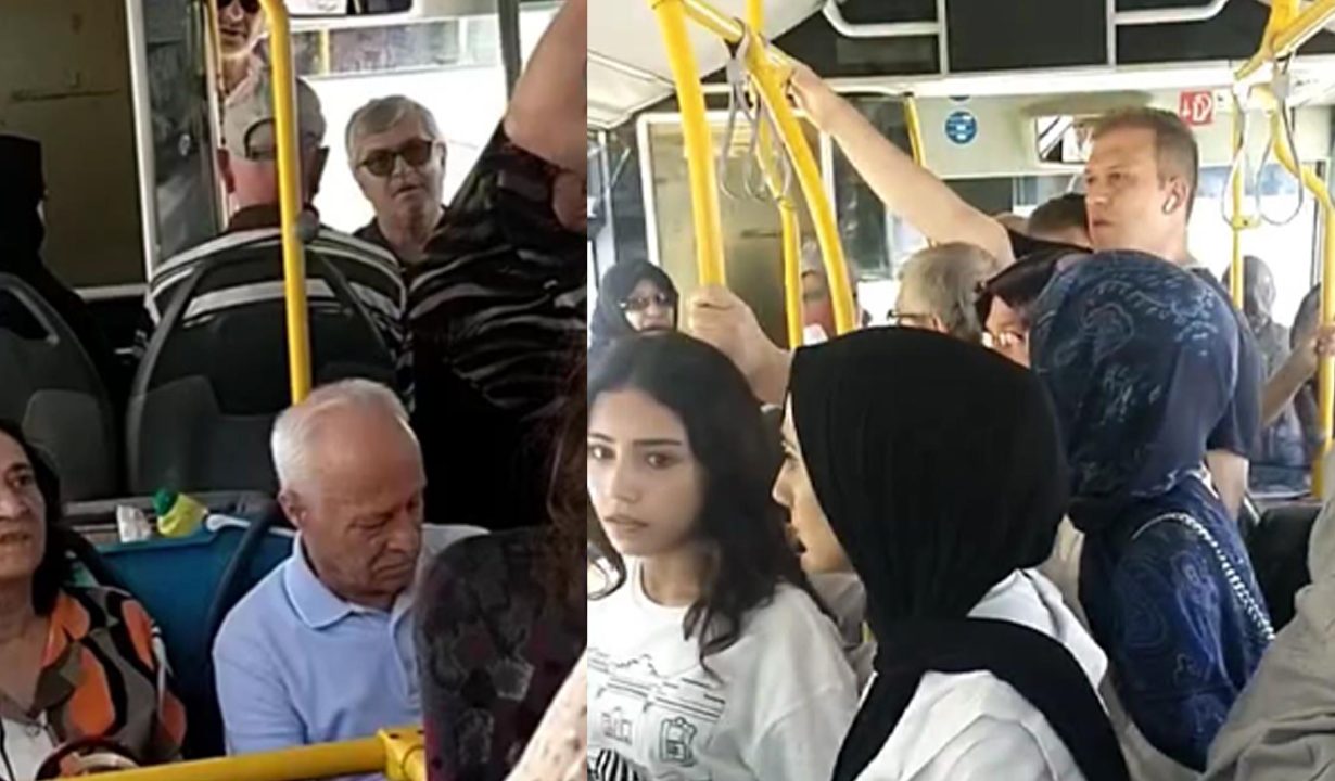 Otobüs şoföründen engelli vatandaşa skandal hareket! "Babanın malı mı geri zekalı?"