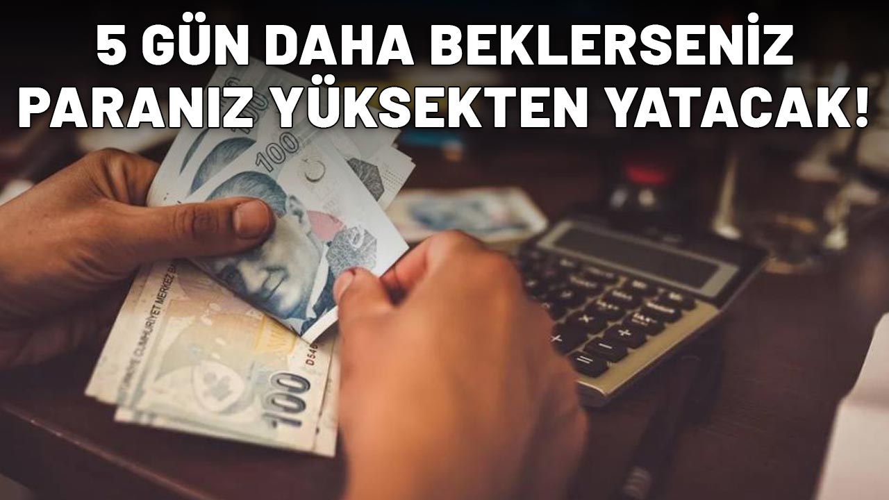 MİLYONLARCA ÇALIŞANA UYARI: 5 gün daha beklerseniz 7 bin TL fazla alabilirsiniz!