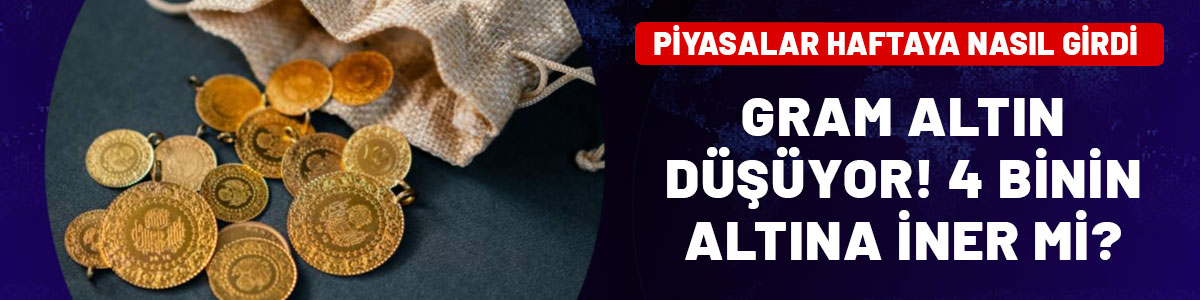 ALTIN FİYATLARI DÜŞÜŞE GEÇTİ: 30 Haziran canlı altın fiyatlarında son durum. Gram altın, çeyrek altın, yarım altın ne kadar?