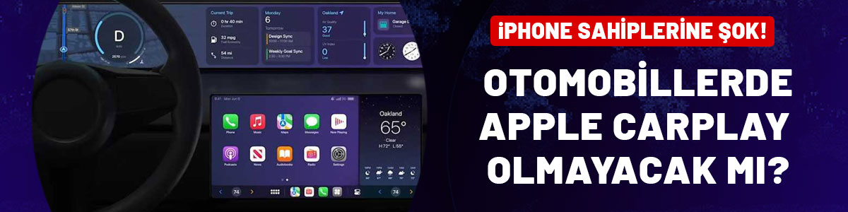 iPhone sahiplerini yıkan haber! Otomobil üreticilerinden Apple CarPlay Ultra isyanı: Araçlarda olmayacak