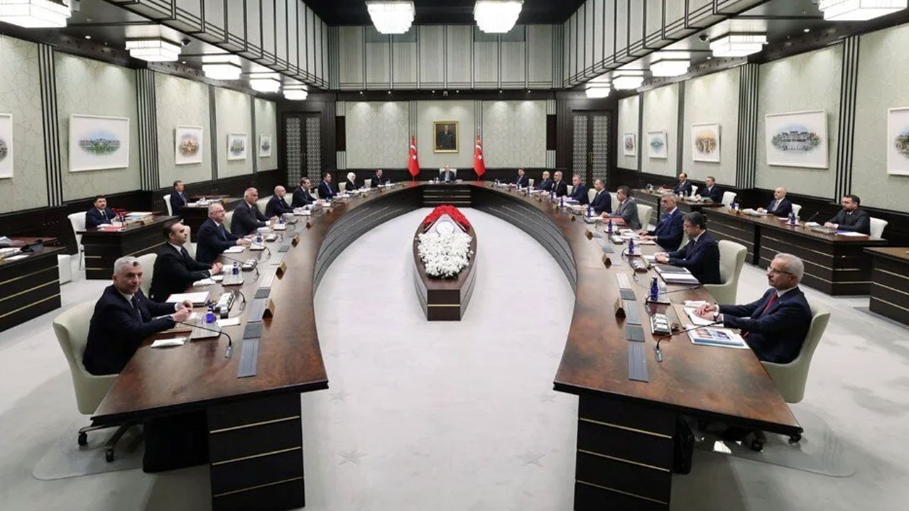 Kabine Toplantısı sona erdi