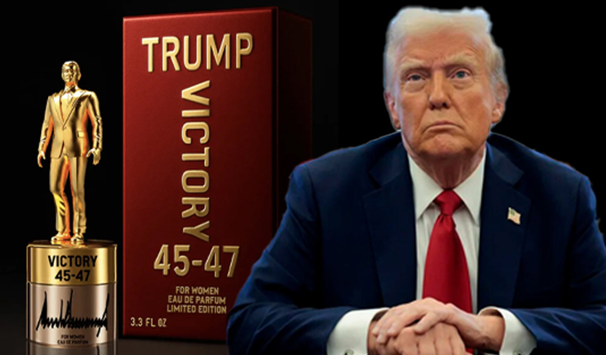 Trump parfüm çıkardı! Yapmadığı bir bu kalmıştı