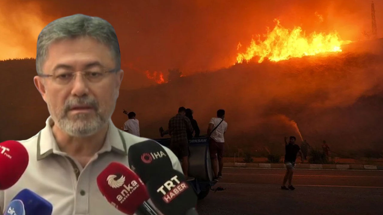 Bakan Yumaklı: Cuma gününden bu yana 342 yangın çıktı