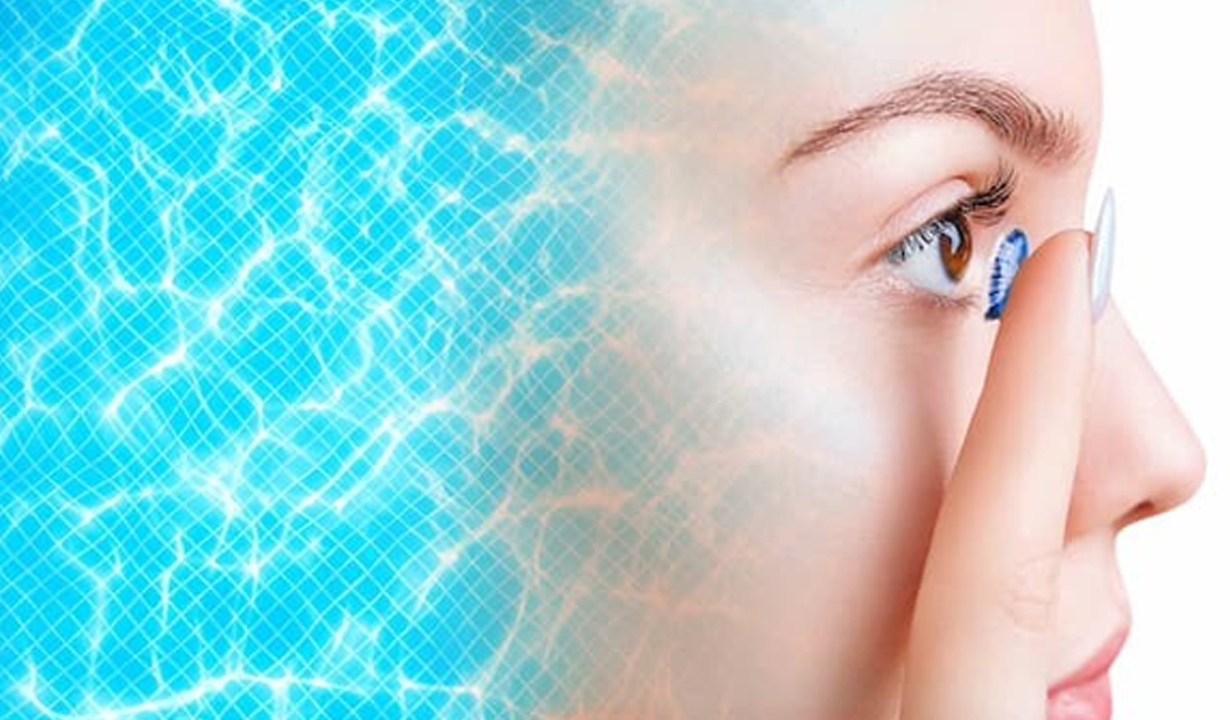 Kontakt lens ile denize ve havuza girmenin riski büyük! Profesör doktor uyardı
