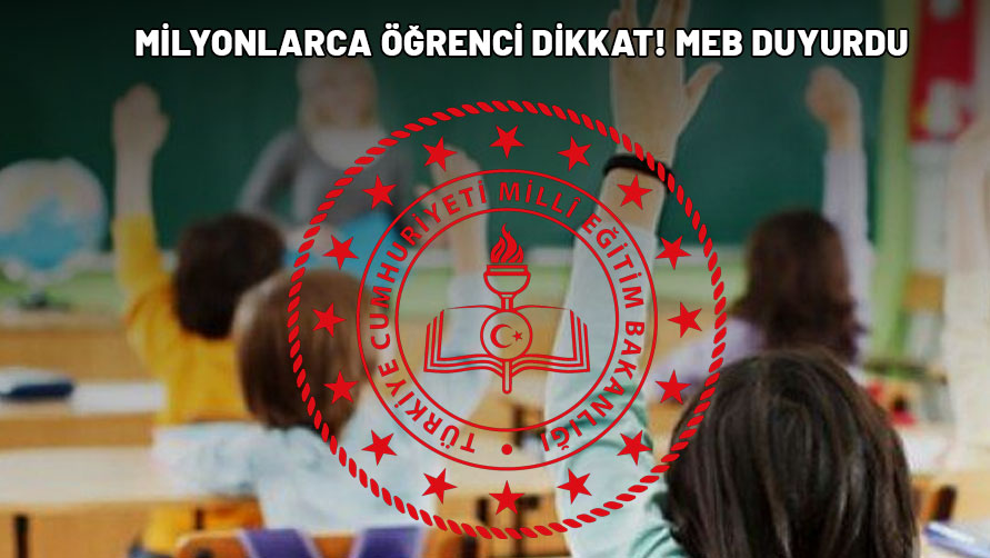 MEB DUYURDU: Milyonlarca öğrenciyi ilgilendiriyor! Lise son sınıflara zorunlu olacak