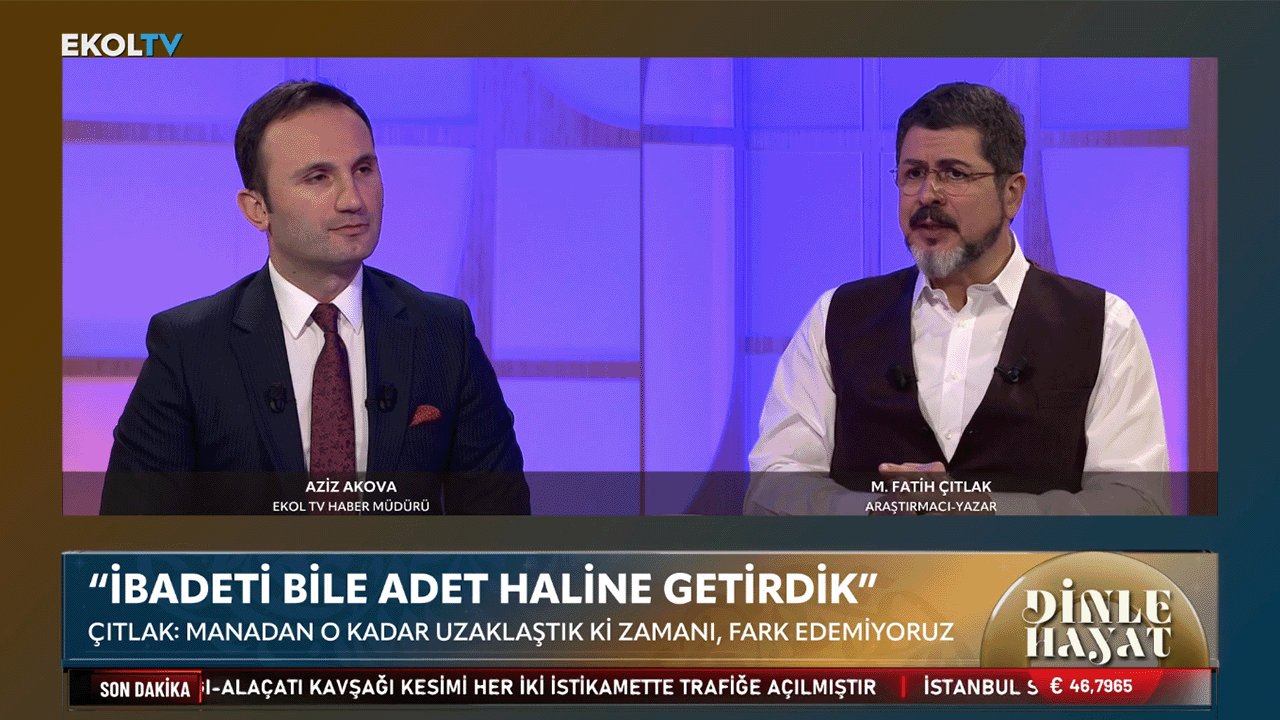 Mehmet Fatih Çıtlak ile Dinle Hayat: Hayatın bize verdiği şeyleri fark edemiyoruz