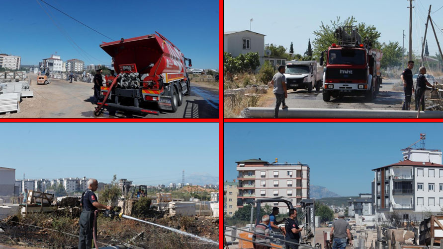 Köpeğe çarpmamak için elektrik direğine çarptı ama yangın çıktı