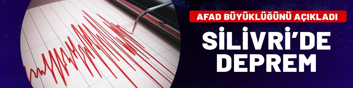 SON DAKİKA! İstanbul'da hissedilen bir deprem meydana geldi