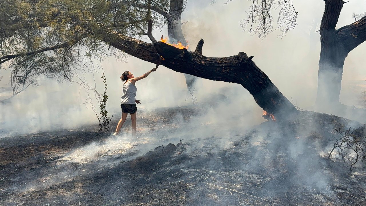 Antalya'da orman yangını