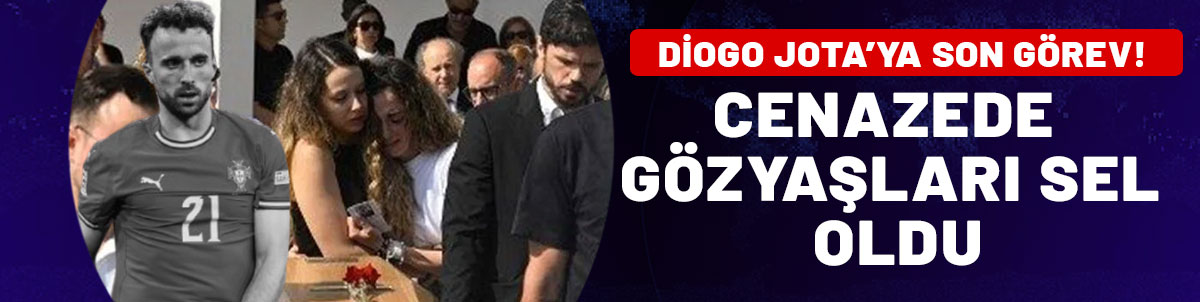 Diogo Jota'ya son görev: Gözyaşları sel oldu!