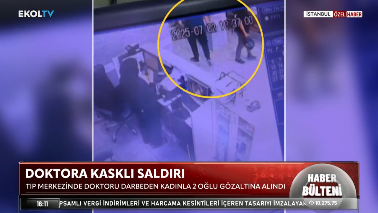 Doktora kasklı saldırı: Usulsüz işlemi reddettiği için darbedildi!