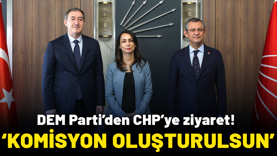 DEM Parti'den CHP'ye ziyaret!