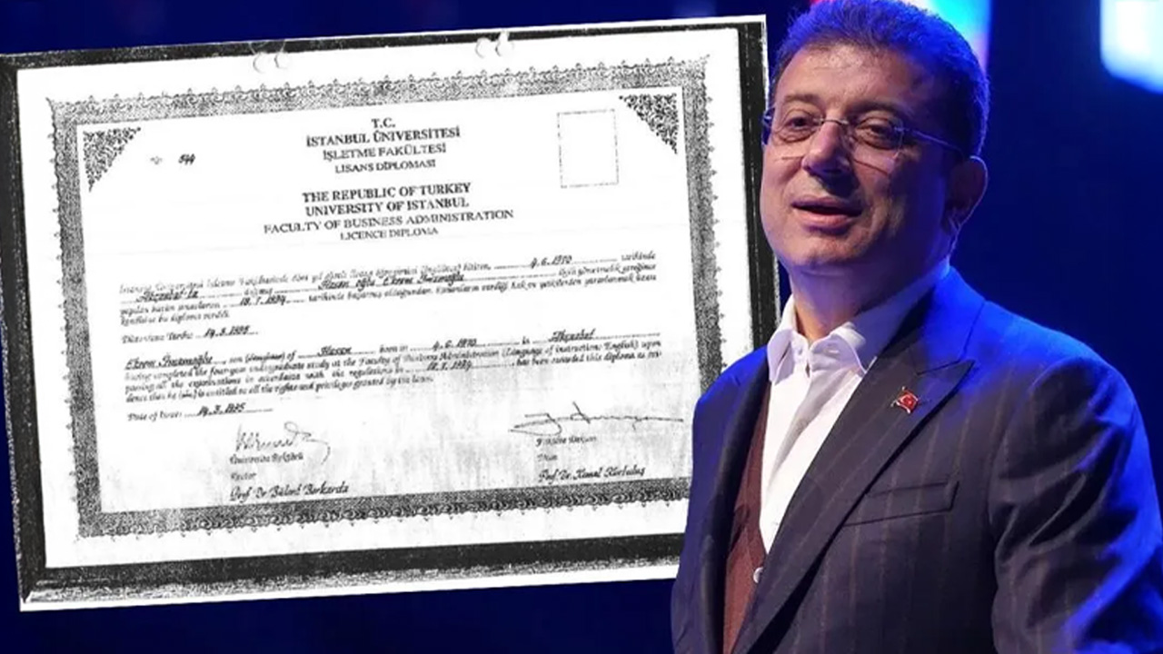 İmamoğlu'nun 'sahte diploma' davası 11 Eylül'de!