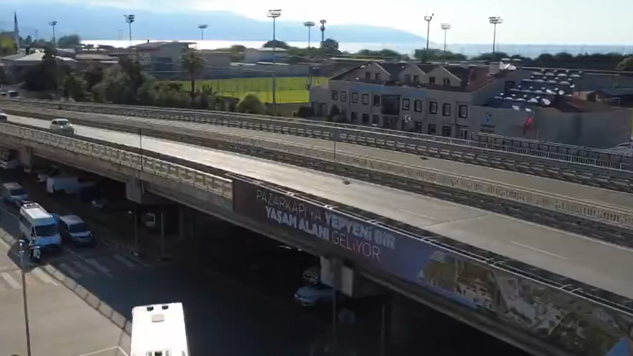 Şaka değil gerçek! Viyadüğü yanlış yere yaptılar kimse kullanmıyor...
