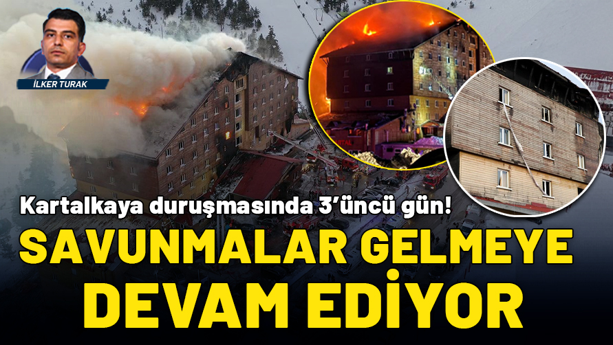 Kartalkaya duruşmasında 3'üncü gün! Savunmalar gelmeye devam ediyor