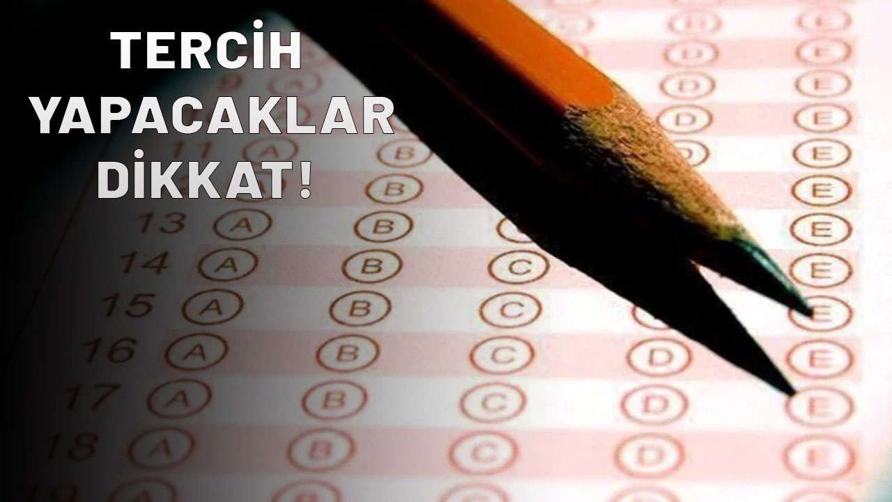 ÜNİVERSİTE TERCİHİ YAPACAK ÖĞRENCİLER DİKKAT: 17 yeni branş tercih klavuzunda! İşte detaylar...