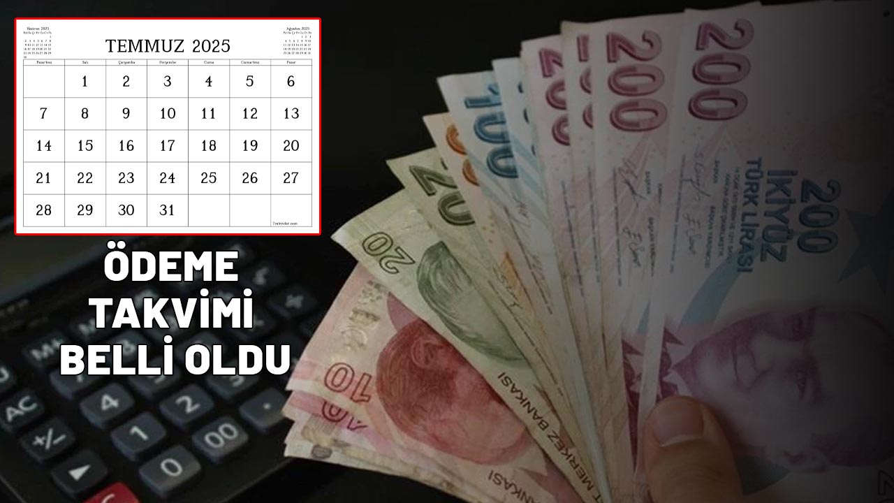TEMMUZ 2025 ZAMLI MAAŞ ÖDEME: SSK/ Bağ-Kur zamlı maaşlar ne zaman yatacak? Tahsis numarasına göre emekli maaşı ödeme takvimi