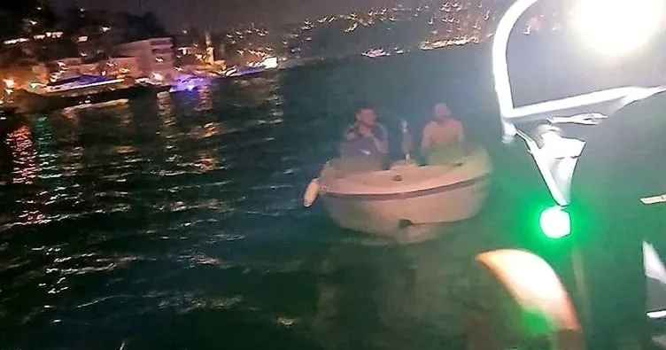İstanbul Boğazı'nda kurtarma operasyonu!