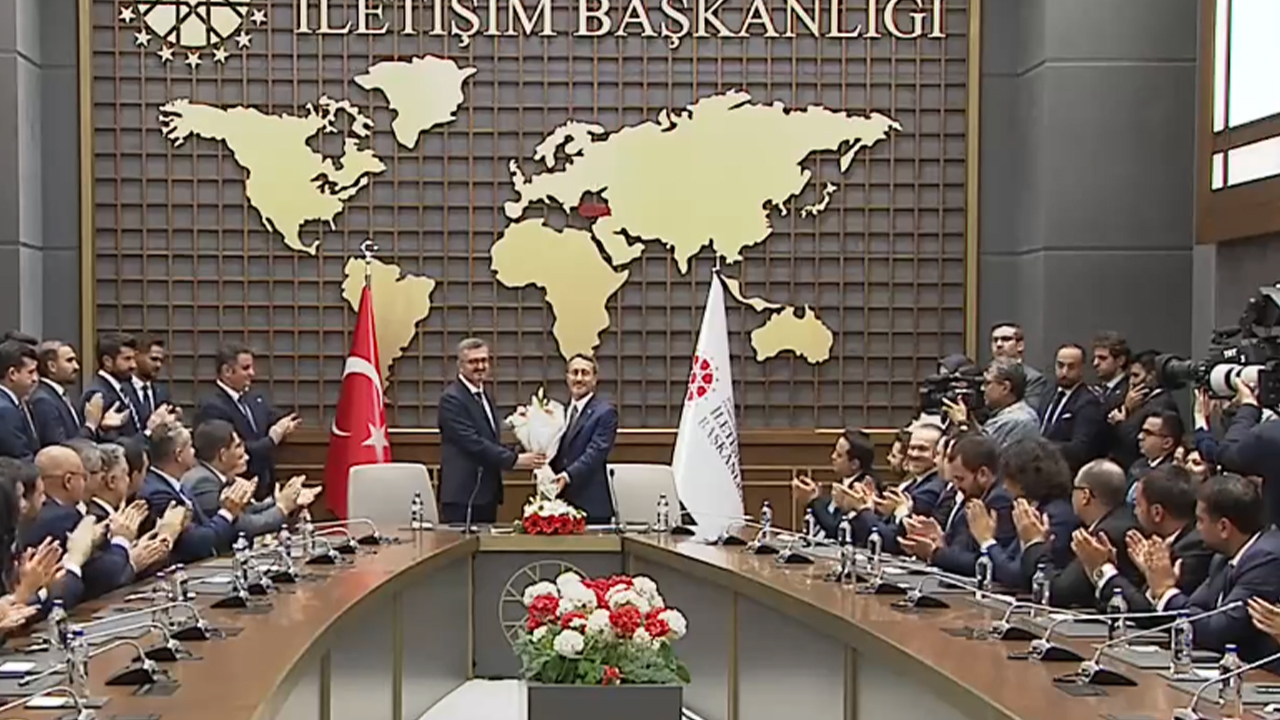 İletişim Başkanlığı'nda devir teslim!