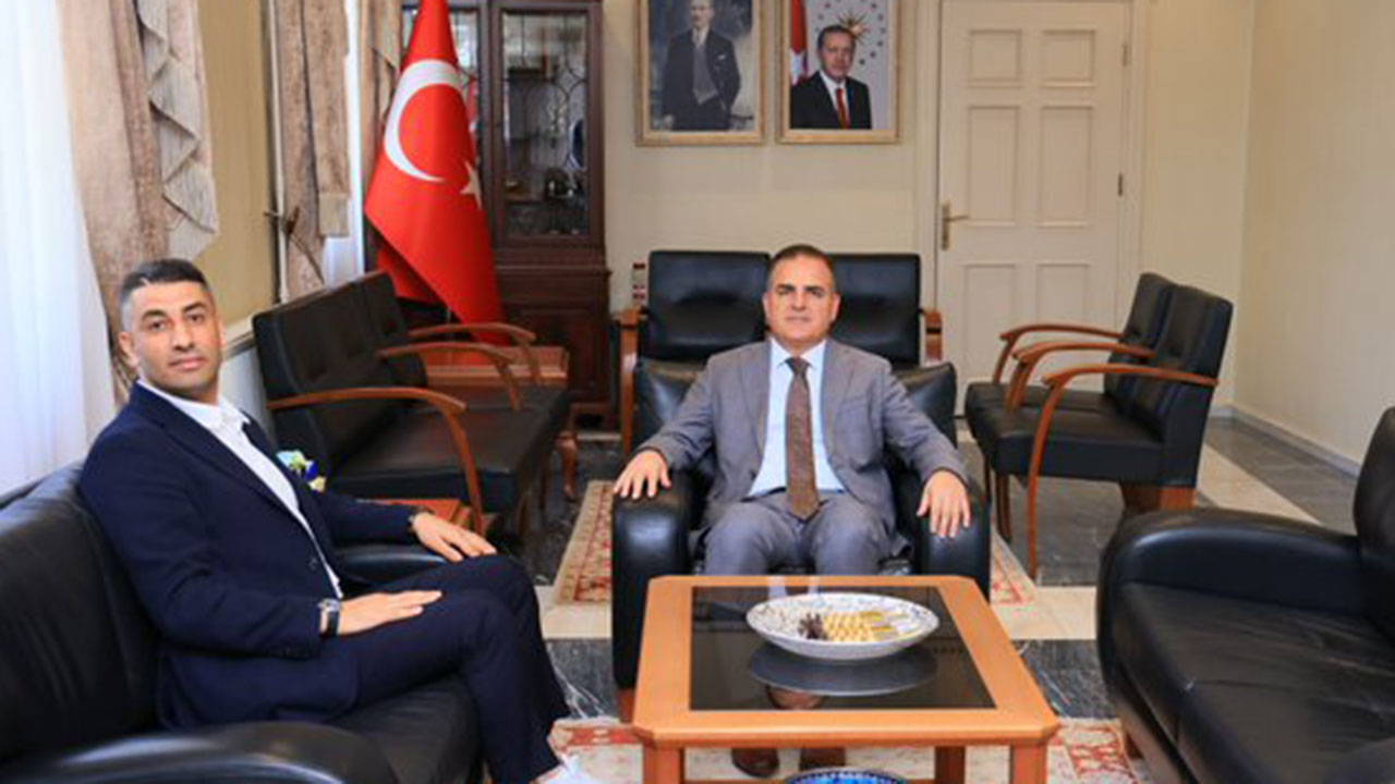 Ekol TV Yönetim Kurulu Başkanı Emrah Doğru’dan, Vali Akbıyık’a ziyaret
