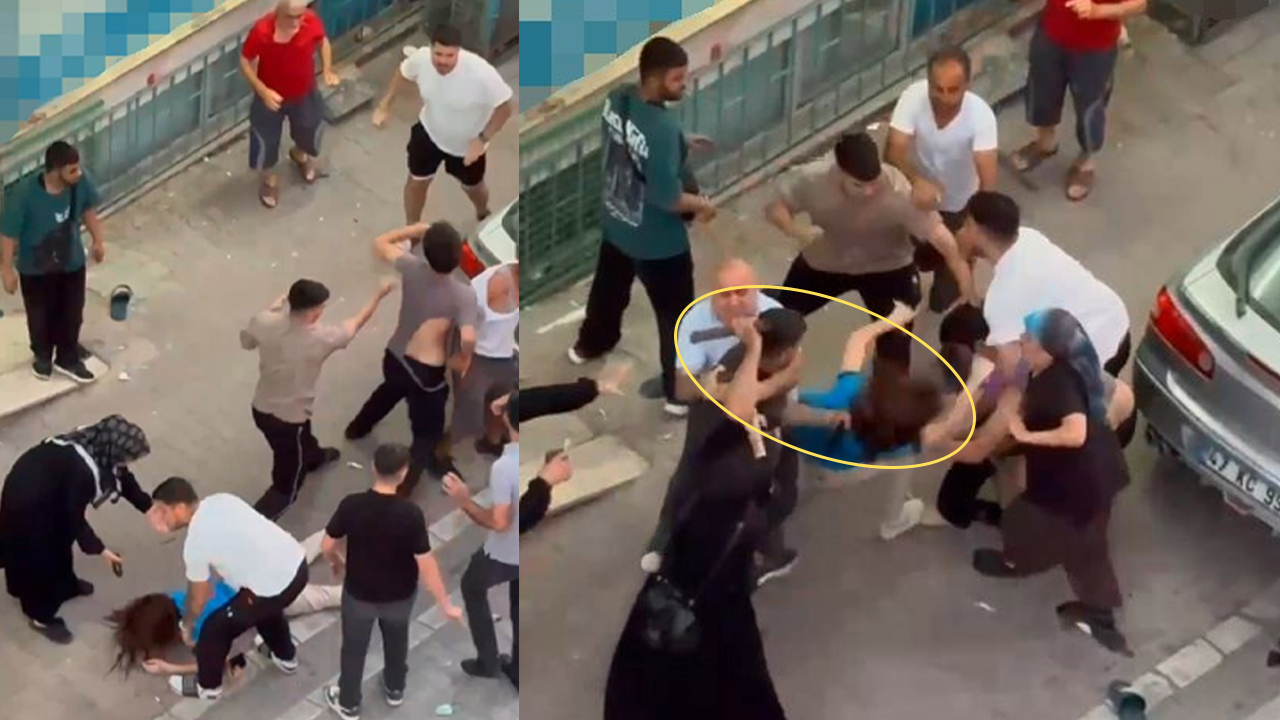 Kasiyer kadına sopalı, yumruklu saldırı! Aldığı darbelerle yere yığıldı