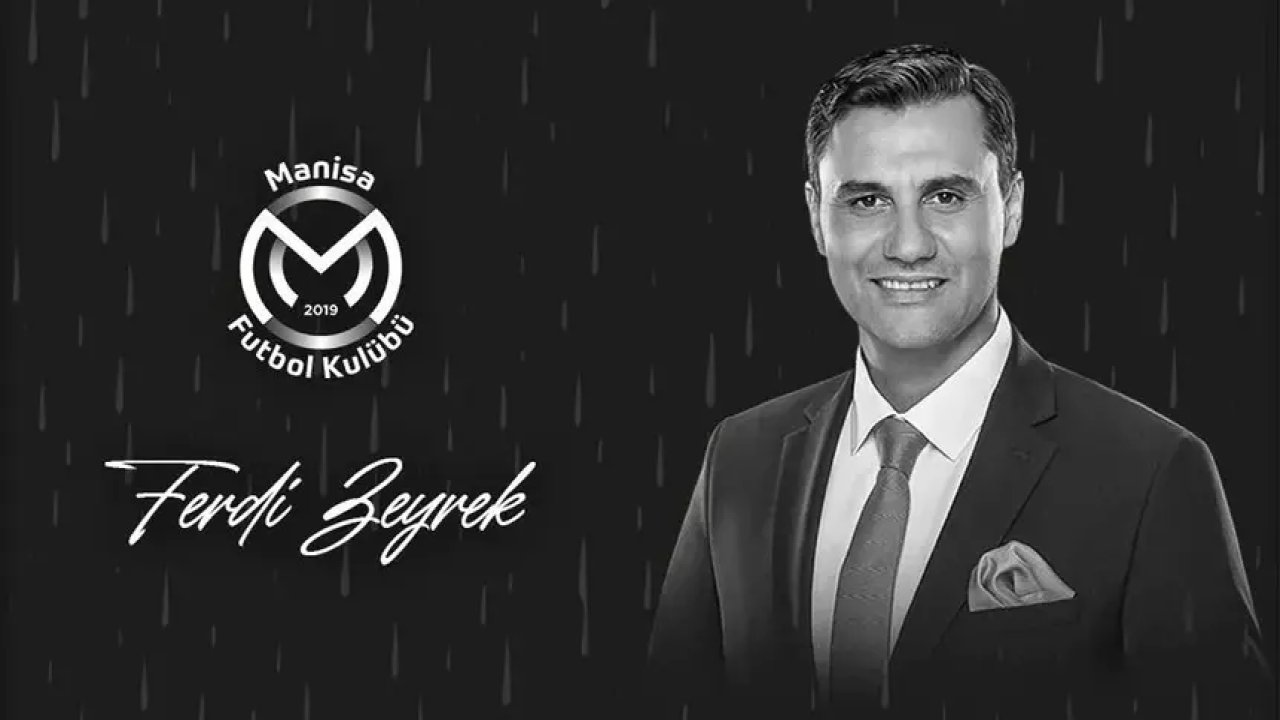Manisa FK'dan 'Ferdi Zeyrek'e vefa: Unutmayacağız!