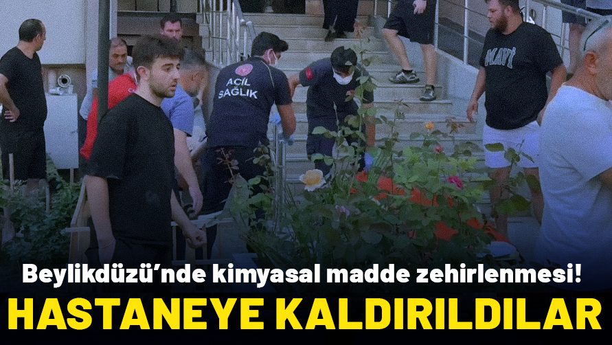 Beylikdüzü'nde kimyasal madde zehirlenmesi! Bina tahliye edildi