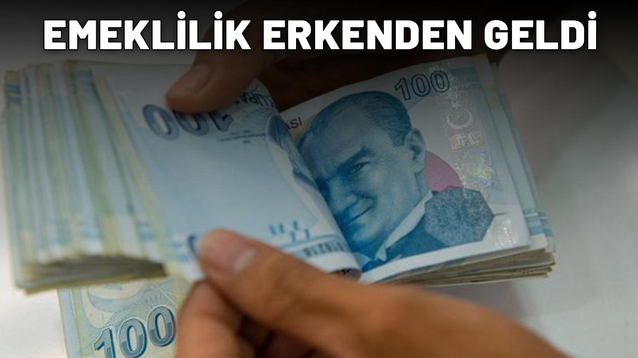 EMEKLİLİK ERKENDEN GELDİ: EYT'yi burun farkıyla kaçırdım diye üzülmeyin!